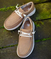 Ariat Women's Hilo Floral Embossed Suede Slip-On Sneakers
