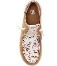 Ariat Women's Hilo Hair Calf Leather Slip On Sneakers