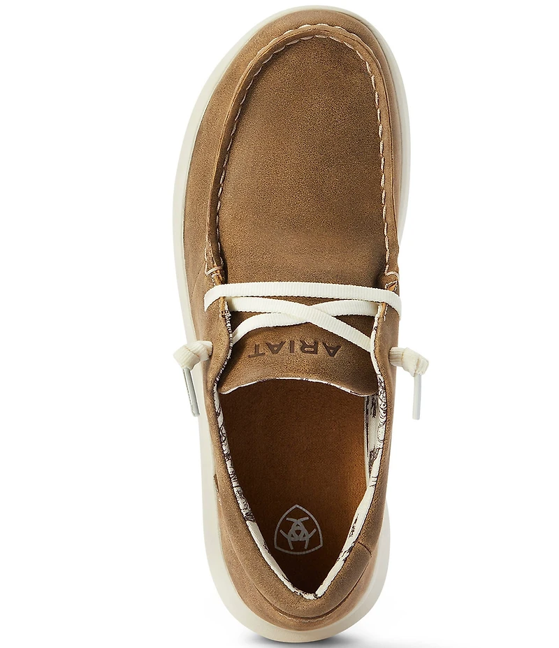 Ariat Women's Hilo Leather Apron Toe Slip-Ons