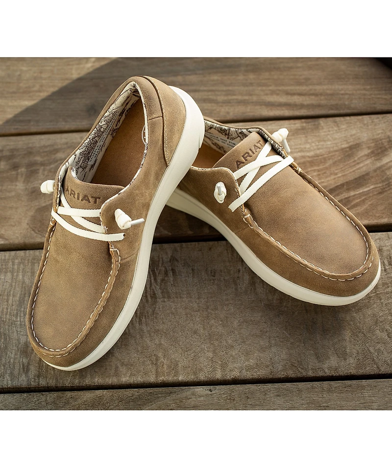 Ariat Women's Hilo Leather Apron Toe Slip-Ons