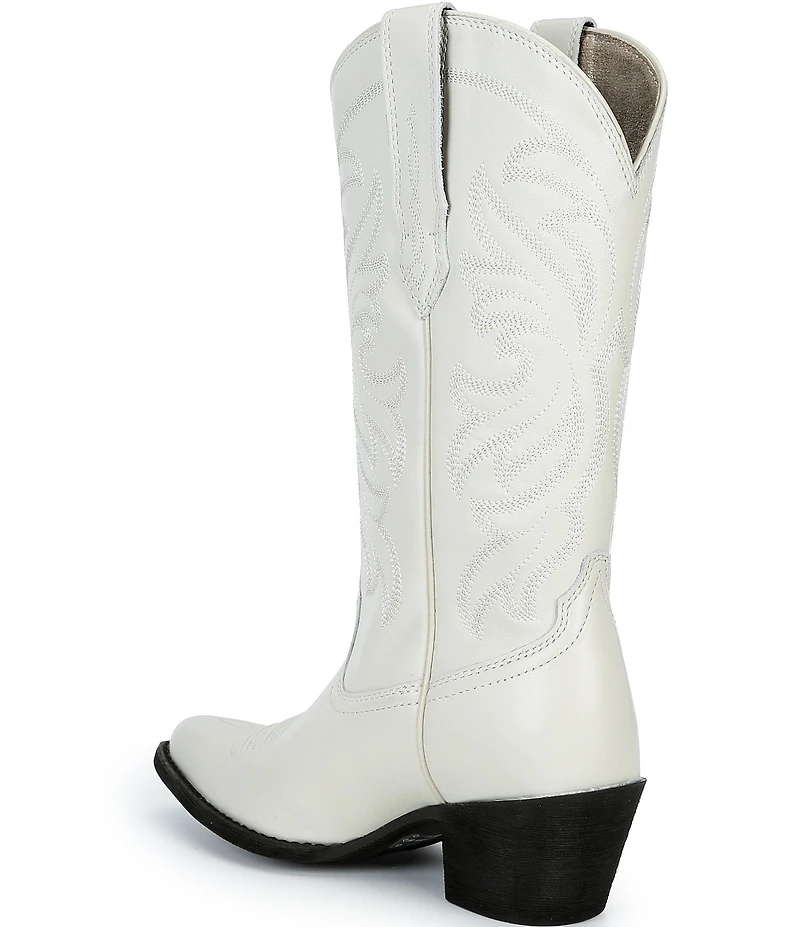 Ariat Women's J Toe Leather Stretch Fit Western Boots