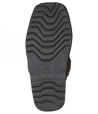 Ariat Jackie Hair Calf Leopard Square Toe Slippers