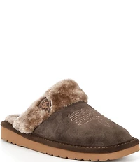 Ariat Women's Jackie Suede Square Toe Slippers