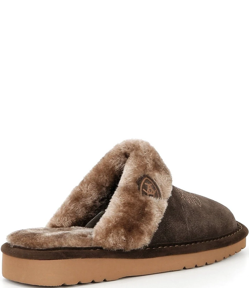 Ariat Women's Jackie Suede Square Toe Slippers