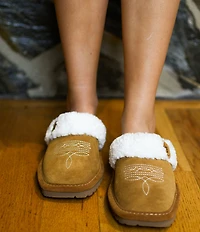 Ariat Women's Jackie Suede Square Toe Slippers