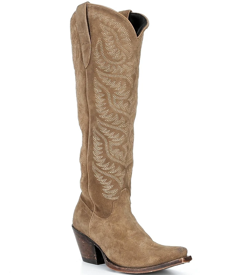 Ariat Women's Laramie StretchFit Suede Over The Knee Western Boots