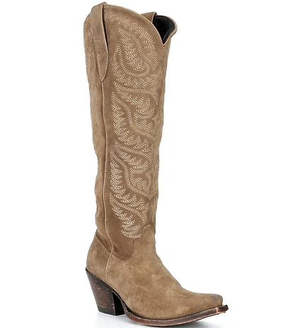 Ariat Women's Laramie StretchFit Suede Over The Knee Western Boots