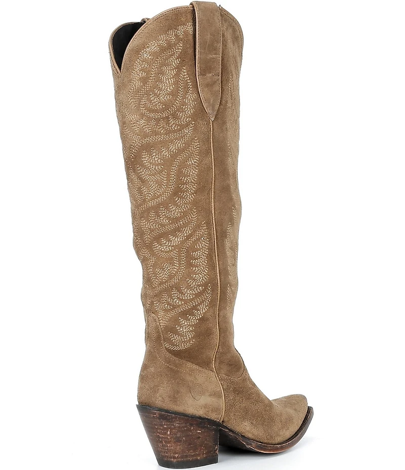 Ariat Women's Laramie StretchFit Suede Over The Knee Western Boots
