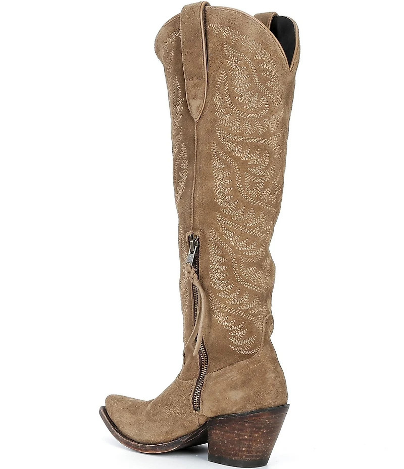 Ariat Women's Laramie StretchFit Suede Over The Knee Western Boots