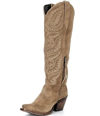 Ariat Women's Laramie StretchFit Suede Over The Knee Western Boots