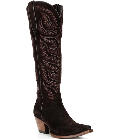 Ariat Women's Laramie StretchFit Suede Over-the-Knee Western Boots