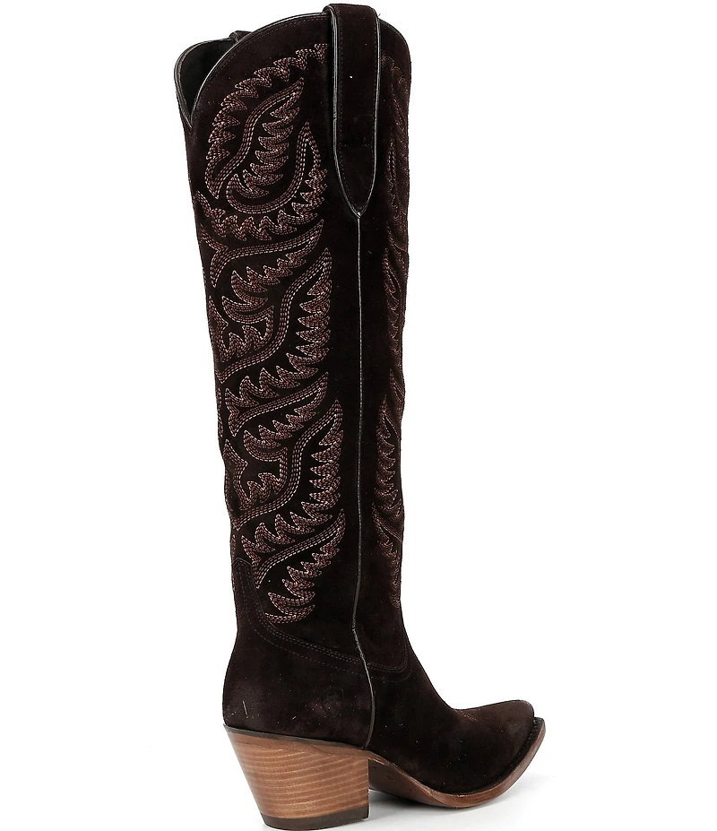 Ariat Women's Laramie StretchFit Suede Over-the-Knee Western Boots