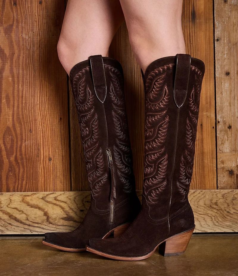 Ariat Women's Laramie StretchFit Suede Over-the-Knee Western Boots