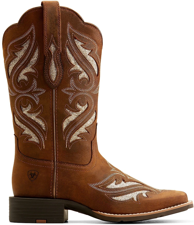 Ariat Women's Round Up Bliss Square Toe Western Boots
