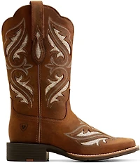 Ariat Women's Round Up Bliss Square Toe Western Boots