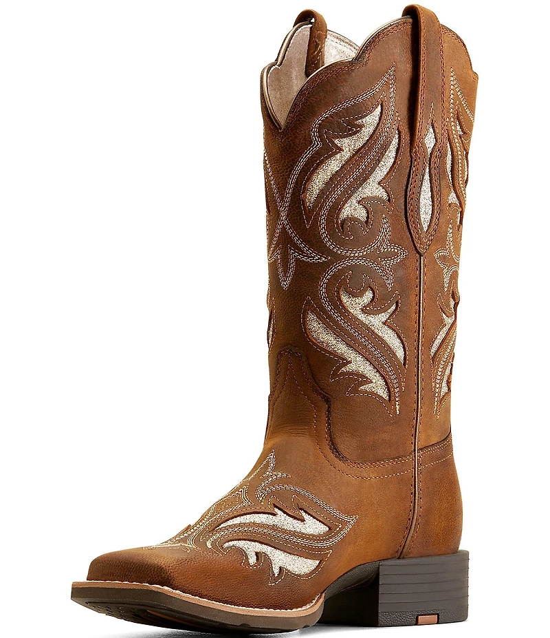 Ariat Women's Round Up Bliss Square Toe Western Boots