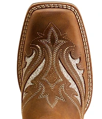 Ariat Women's Round Up Bliss Square Toe Western Boots