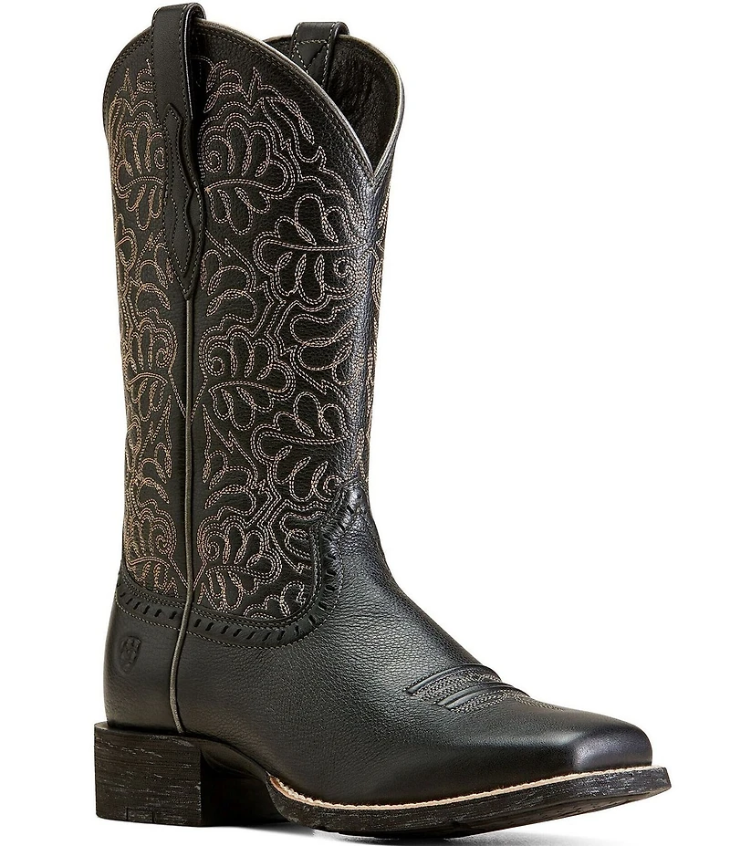 Ariat Women's Round Up Remuda Leather Western Mid Calf Boots