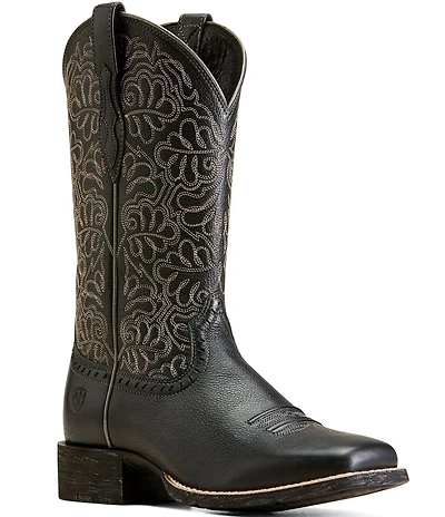 Ariat Women's Round Up Remuda Leather Western Mid Calf Boots
