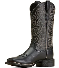 Ariat Women's Round Up Remuda Leather Western Mid Calf Boots