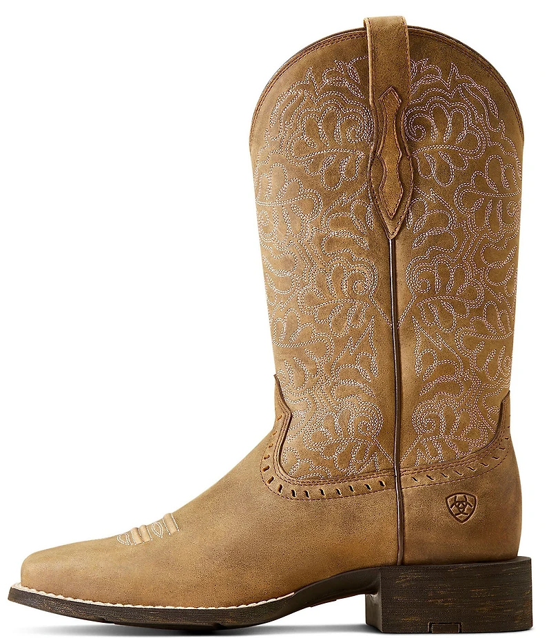 Ariat Women's Round Up Remuda Leather Western Mid Calf Boots