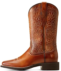 Ariat Women's Round Up Remuda Leather Western Mid Calf Boots