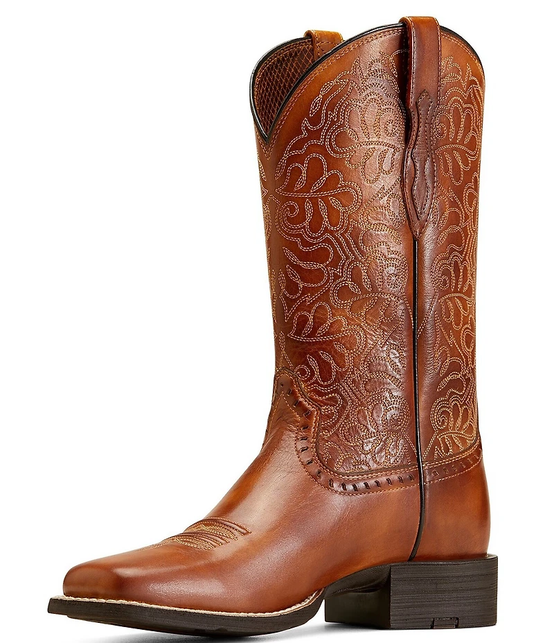 Ariat Women's Round Up Remuda Leather Western Mid Calf Boots