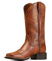 Ariat Women's Round Up Remuda Leather Western Mid Calf Boots