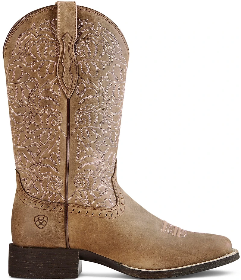 Ariat Women's Round Up Remuda Leather Western Mid Calf Boots