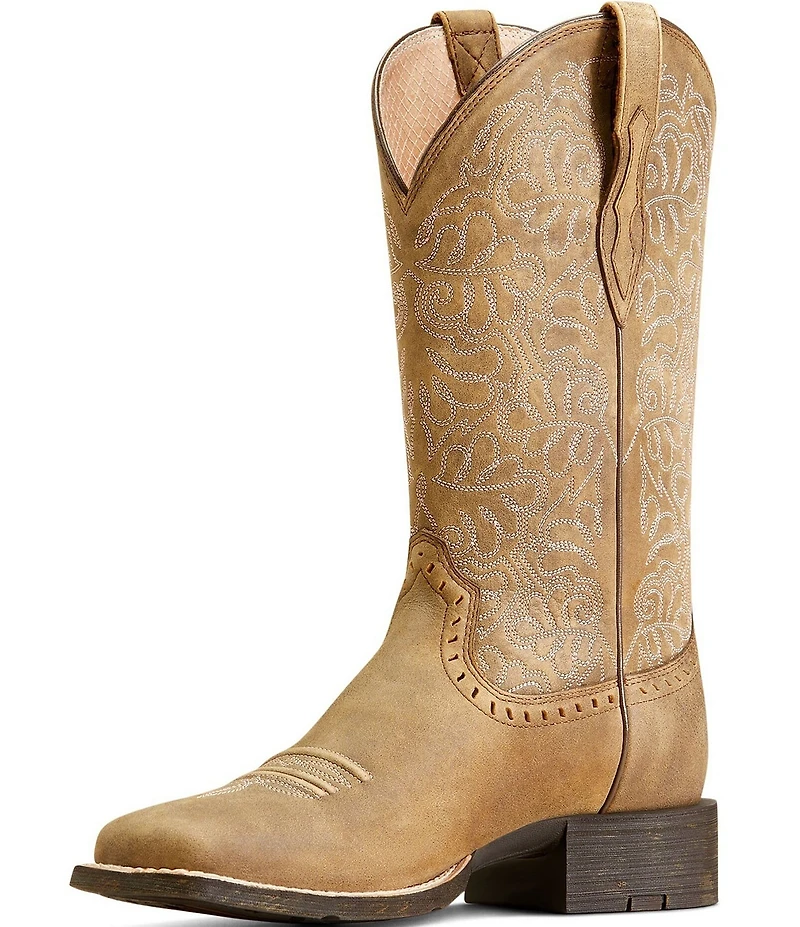 Ariat Women's Round Up Remuda Leather Western Mid Calf Boots