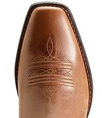 Ariat Women's Round Up Square Toe Leather Mid Calf Western Boots