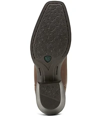 Ariat Women's Round Up Square Toe Leather Mid Calf Western Boots