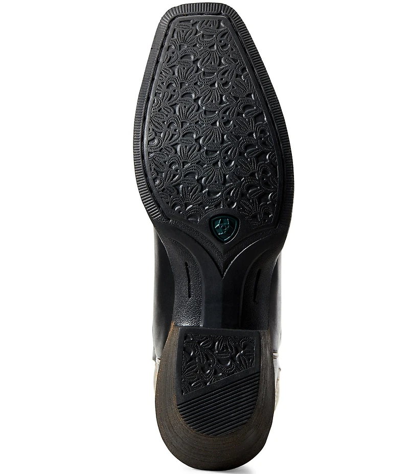 Ariat Women's Round Up Square Toe Leather Mid Calf Western Boots