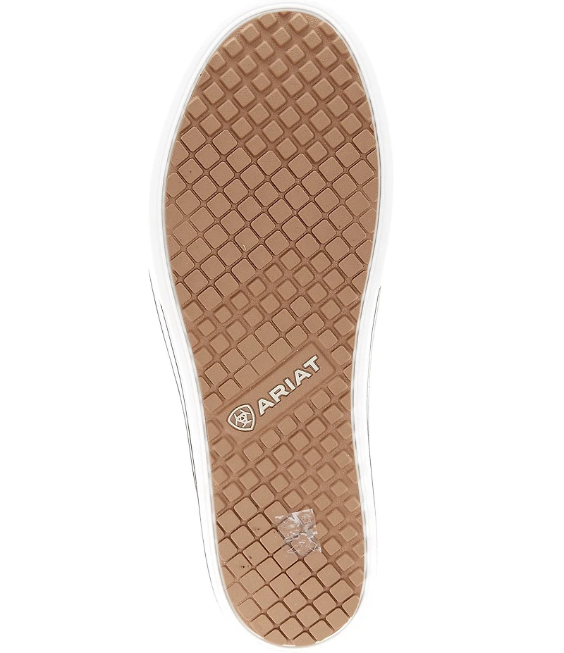 Ariat Women's Skylar Embossed Floral Platform Slip On Sneakers