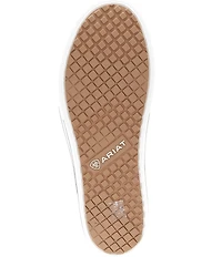 Ariat Women's Skylar Embossed Floral Platform Slip On Sneakers