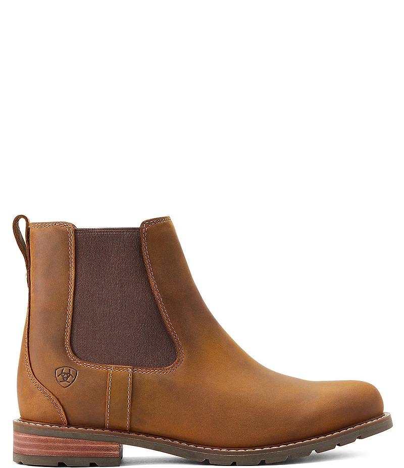 Ariat Women's Wexford Waterproof Leather Lug Sole Chelsea Booties