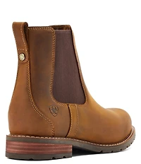 Ariat Women's Wexford Waterproof Leather Lug Sole Chelsea Booties