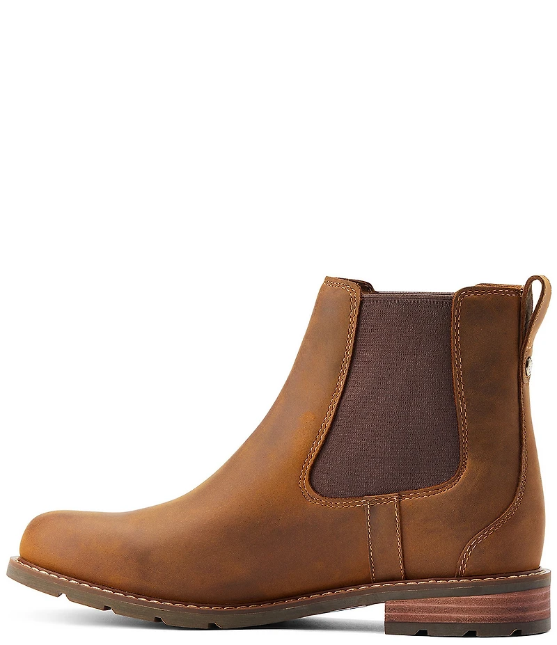 Ariat Women's Wexford Waterproof Leather Lug Sole Chelsea Booties