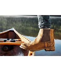 Ariat Women's Wexford Waterproof Leather Lug Sole Chelsea Booties