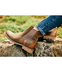 Ariat Women's Wexford Waterproof Leather Lug Sole Chelsea Booties
