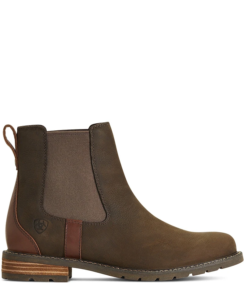 Ariat Women's Wexford Waterproof Leather Lug Sole Chelsea Booties