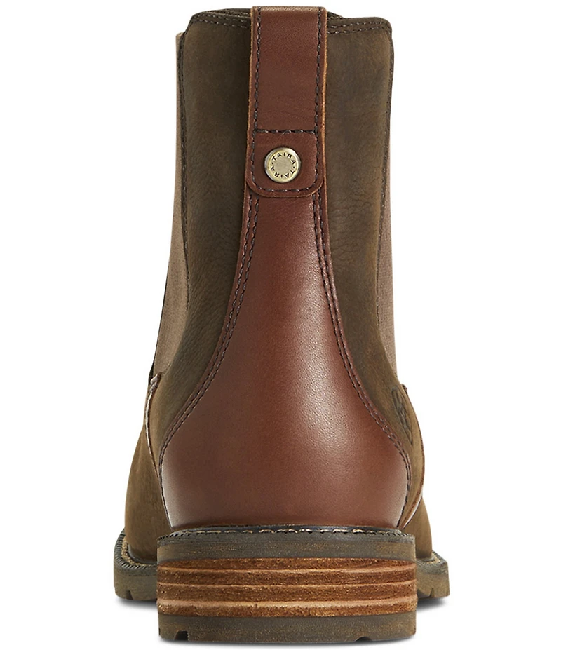 Ariat Women's Wexford Waterproof Leather Lug Sole Chelsea Booties