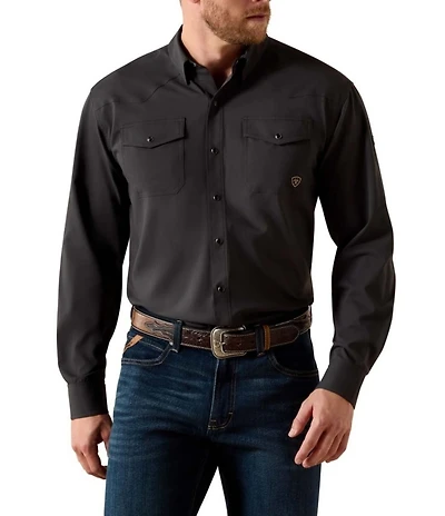Ariat x PBR VentTEK Long Sleeve Performance Woven Shirt