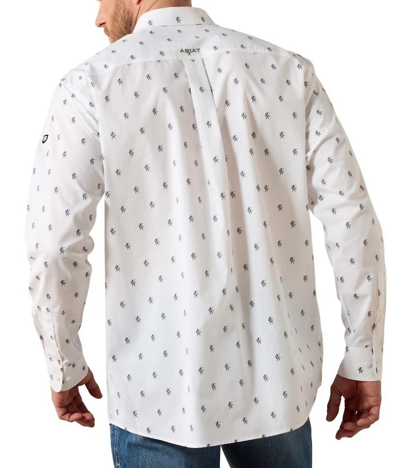 Ariat x PBR VentTEK Long Sleeve Printed Woven Shirt