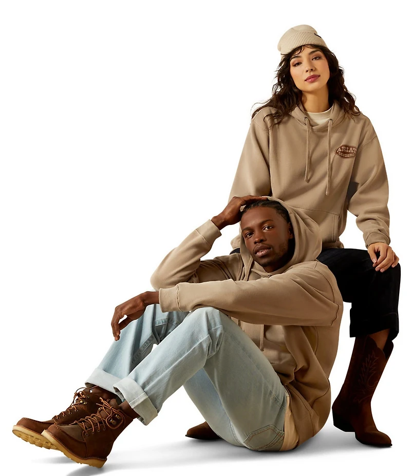 Ariat x Sendero Slow Horses Long Sleeve Fleece Hoodie