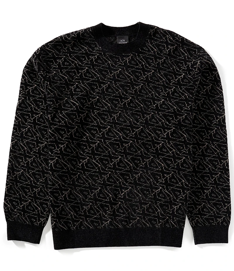 Armani Exchange Allover Logo Sweater