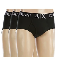 Armani Exchange AX Briefs 3-Pack