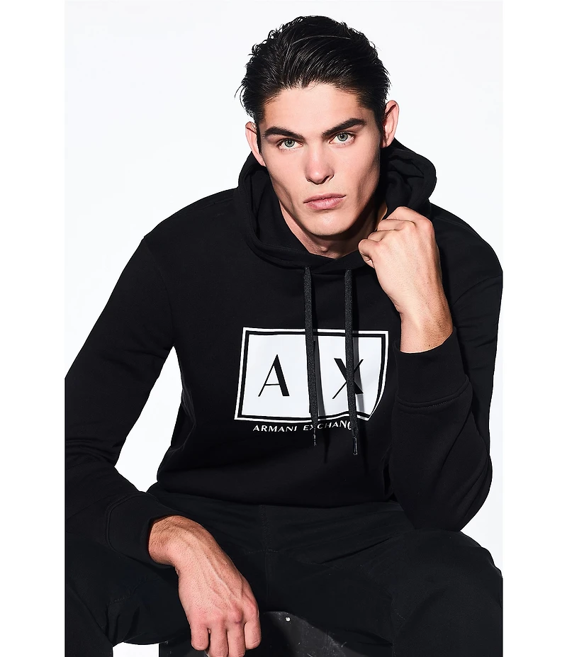 Armani Exchange Box Logo Hoodie