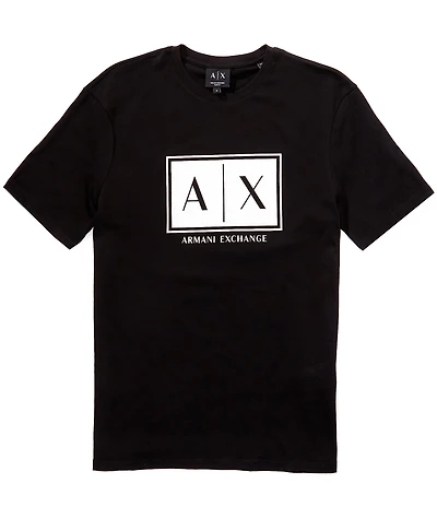 Armani Exchange Capsule Box Logo Short Sleeve T-Shirt