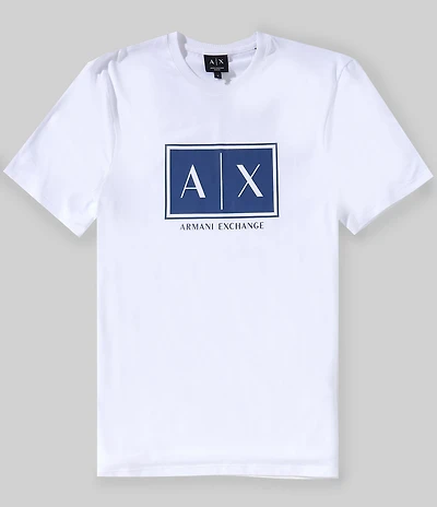Armani Exchange Capsule Box Logo Short Sleeve T-Shirt